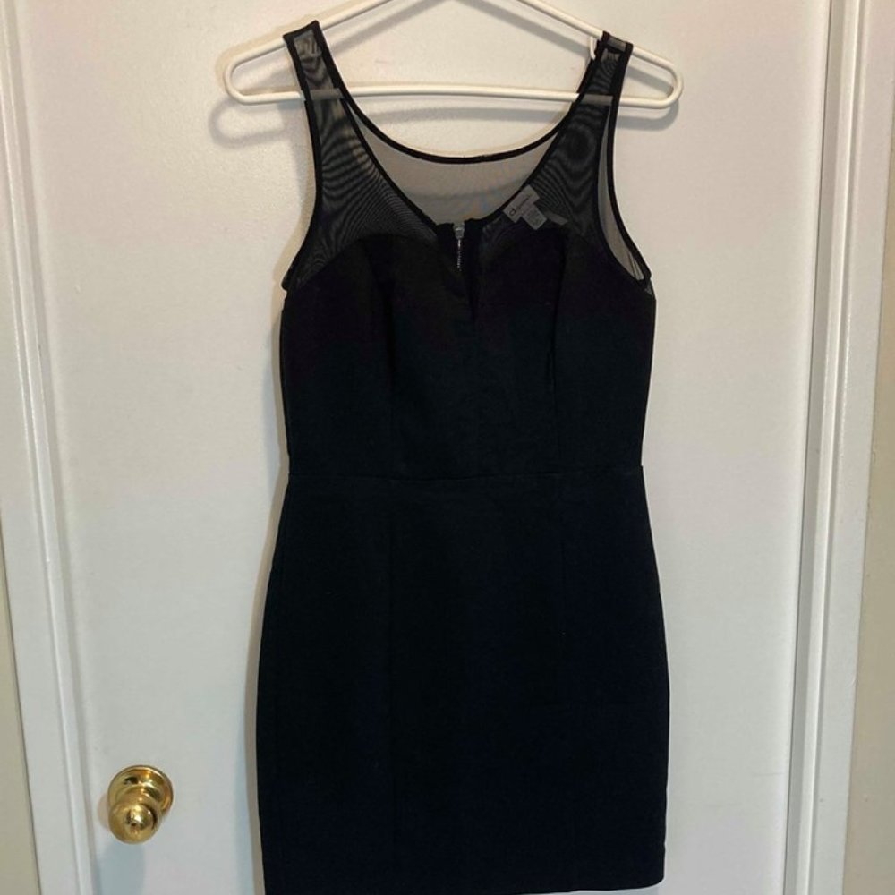 Dynamite Mesh Bodycon Dress